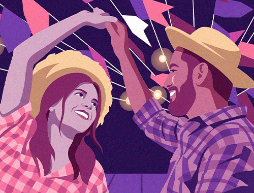 Romance & rapidinha no São João