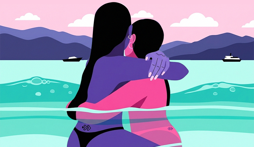 Um mar infinito de prazer